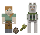 Zestaw figurek Mattel Minecraft Alex i Lama 2 szt (0194735111268) - obraz 4