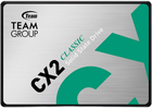 Dysk SSD Team Group CX2 2TB 2.5" SATAIII 3D NAND (TLC) (T253X6002T0C101) - obraz 1
