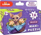 Пазл Ludum Maxi-puzzle Котик 2 16 элементов (ME5032-03)