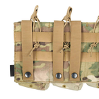 Підсумок 8Fields Premium Triple AK47/AKM Mag Pouch Multicam - зображення 2