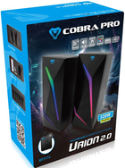 Акустична система Media-Tech Cobra Pro Urion 2.0 Bluetooth Gaming 8 Вт LED Light (5906453131726) - зображення 4