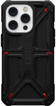 Etui UAG Monarch dla Apple iPhone 14 Pro Kevlar Black (840283901805) - obraz 1