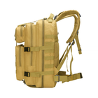 Рюкзак тактичний AOKALI Outdoor A10 35L Sand - зображення 4