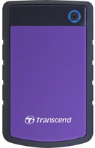 Dysk twardy Transcend StoreJet 25H3P 1TB TS1TSJ25H3P 2.5 USB 3.0 (TS1TSJ25H3P) - obraz 1