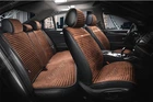 Накидки на сиденья автомобиля Elegant Napoli 700 115 (Коричневые, комплект перед и зад)