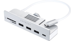 USB-хаб Satechi Aluminum Type-C Clamp Hub Silver for iMac 24" (ST-UCICHS) - зображення 3