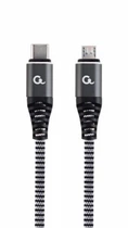 Кабель Cablexpert USB Type-C - micro USB (M/M), 1.5 м, Grey (CC-USB2B-CMMBM-1.5M)