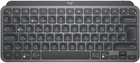 Клавіатура бездротова Logitech MX Keys Mini Wireless Illuminated Graphite (920-010498)