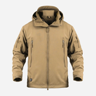 Куртка тактическая Pave Hawk Soft Shell L Койот (24100024212) - изображение 2