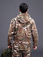 Куртка тактична Pave Hawk Soft Shell L Мультикам (24100024218) - зображення 4