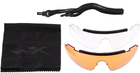 Захисні балістичні окуляри Wiley X Saber Advanced 3 лінзи (Grey/Clear/Rust) Black (9300000) - зображення 6