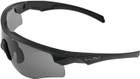 Захисні балістичні окуляри Wiley X WX Rogue Comm 3 лінзи (Grey/Clear/Rust) Black (9300002) - зображення 4