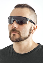 Захисні балістичні окуляри Wiley X WX Rogue Comm 3 лінзи (Grey/Clear/Rust) Black (9300002) - зображення 5