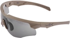 Защитные баллистические очки Wiley X WX Rogue Comm 3 линзы (Grey/Clear/Rust) Tan (9300003) - изображение 4