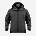 Куртка тактическая Pave Hawk Soft Shell 3XL Черная (24100024232) - изображение 1