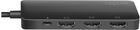 Adapter LogiLink DisplayPort – 3 x HDMI 0.17 m Black (4052792067569) - obraz 3
