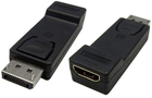 Adapter S-Impuls DisplayPort - HDMI Black (4017538046307) - obraz 1