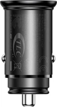 Автомобильное зарядное устройство Baseus Circular Metal PPS 30W (Support VOOC) USB (CCYS-C01)