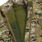 Куртка Vik-Tailor SoftShell с липучками для шевронов Multicam 60 - изображение 9