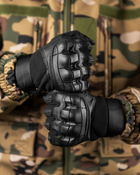 Тактические перчатки Ultra Protect Армейские Black Вт76588 M - изображение 2
