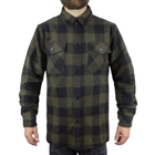 Сорочка Фланелева Sturm Mil-Tec Flannel Shirt, Black, 2Xl