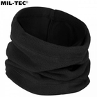 Мультифункціональний Головний убір Sturm Mil-Tec Neck Warmer Fleece, Black - зображення 9