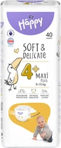 Підгузки Bella Baby Happy Soft & Delicate Maxi plus 9-15 кг 40 шт (5900516605476)