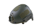 Шолом страйкбольний Gfc Accessories Air Fast Helmet Olive Green - зображення 1