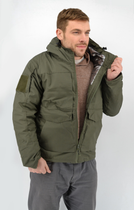 Тактична куртка Eagle зимова з підкладкою Omni-Heat та силіконовим утеплювачем Green S (AW010778) - зображення 8
