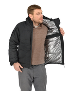 Тактична куртка Eagle зимова з підкладкою Omni-Heat та силіконовим утеплювачем Black L (AW010771) - зображення 7