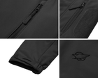 Тактическая зимняя куртка Eagle Soft Shell WJ-17 с флисом М Black (AW010766) - изображение 10