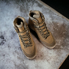 Тактические ботинки, натуральная кожа крейзи хорс койот Win War 38 (25.5см) - изображение 5