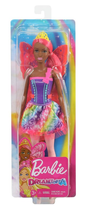 Lalka z akcesoriami Mattel Barbie Dreamtopia Fairy Pink Hair Fairy Wings 30 cm (0887961812916) - obraz 1