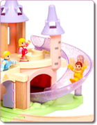 Ігровий набір Brio Disney Замок принцес з дерев'яною залізницею (7312350333121) - зображення 5