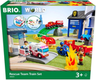 Zestaw do zabawy Brio World Rescue Team Train (7312350360257) - obraz 1
