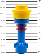 Latarka Lego Ledlight Niebieski (4895028531270) - obraz 2