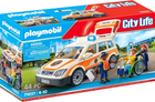 Ігровий набір Playmobil City Life Автомобіль швидкої медичної допомоги (4008789710376) - зображення 1