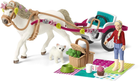 Набір фігурок Schleich Small Carriage for Big Horse Show Horse Club (4059433115733) - зображення 4