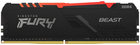 Оперативна пам'ять Kingston Fury DDR4-3200 32768 MB PC4-25600 Beast RGB Black (KF432C16BBA/32) - зображення 1