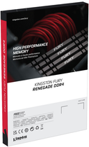 Оперативна пам'ять Kingston Fury DDR4-3200 16384MB PC4-25600 Renegade Black (KF432C16RB1/16) - зображення 6