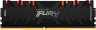 Pamięć Kingston Fury DDR4-3200 32768 MB PC4-25600 Renegade RGB 2Rx8 Black (KF432C16RBA/32) - obraz 1
