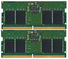 Оперативна пам'ять Kingston SODIMM DDR5-5200 16384MB PC5-41600 (Kit of 2x8192) ValueRAM (KVR52S42BS6K2-16) - зображення 1