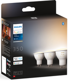 Inteligentna lampa Philips Hue GU10 5W 2200K-6500K Tunable white 3 szt. (8719514342804) - obraz 4