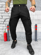 Зимові чорні штани Loshan Угорщина манжет 36 - зображення 2