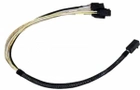 Kabel LSI 4 x mini-SAS HD - SATA 0.5 m Black (L5-00219-00) - obraz 1