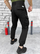 Зимние черные штаны Loshan Венгрия манжет 34 - изображение 3