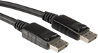 Kabel Value DisplayPort - DisplayPort 2 m Black (7611990197637) - obraz 1