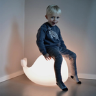 Podłogowy wieloryb LED Filibabba Światło i Dźwięk Biały 50 cm (5712804008414) - obraz 3