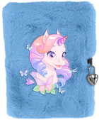 Pamiętnik na kłódkę Tinka Plush Diary with Lock Pegasus (7036578037349)