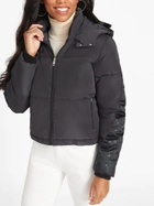 Зимова куртка жіноча Guess Q2BL07WF3H2-JBLK M Чорна (7619342230643) - зображення 4